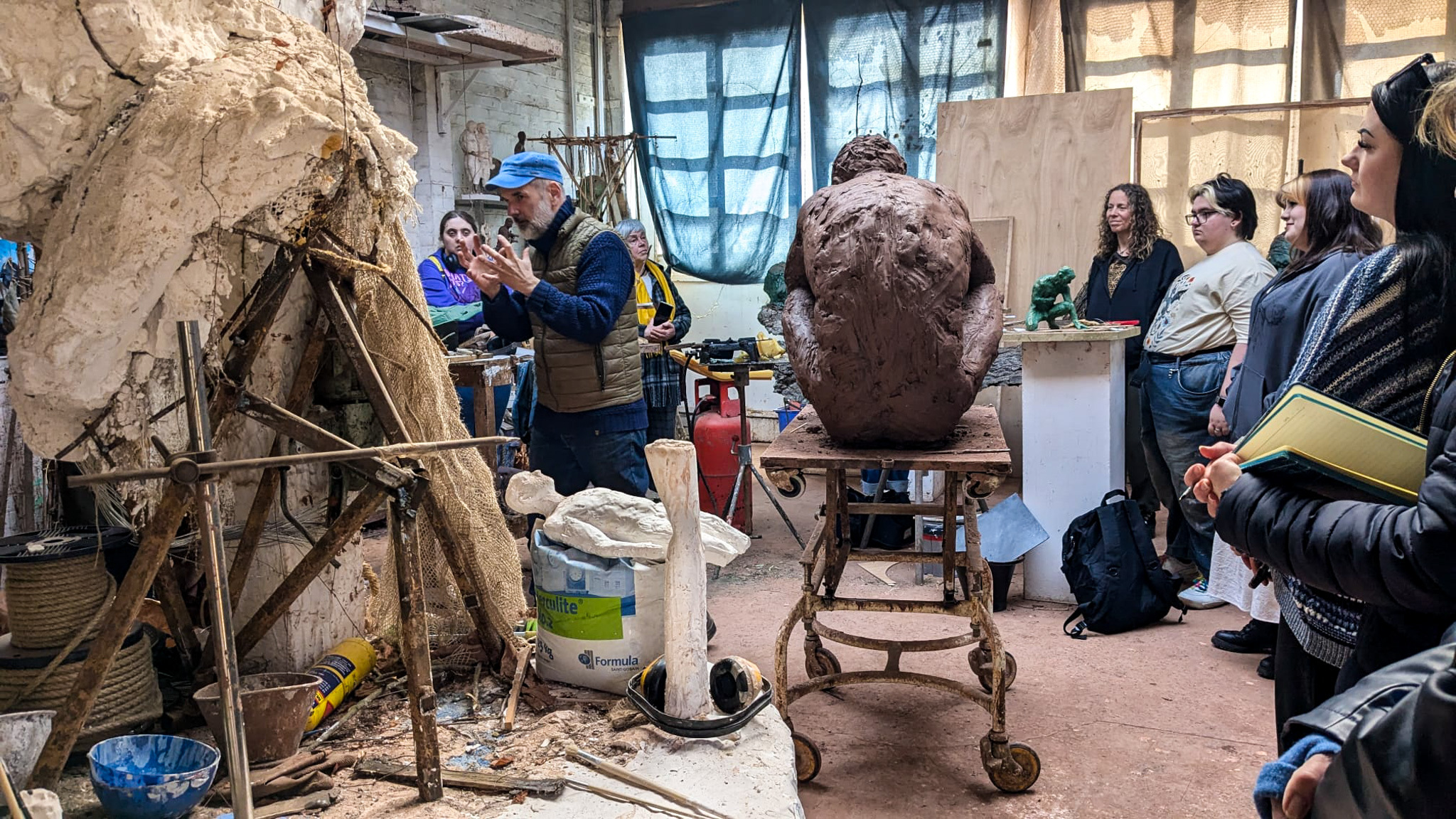 Enjoy a range of trips to galleries and workshops to gain first-hand industry knowledge