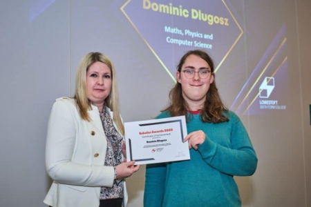 Dominic Dlugosz A in Physics B in Computer Science and B in Mathematics 768x512