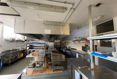 East Restaurant Kitchen
